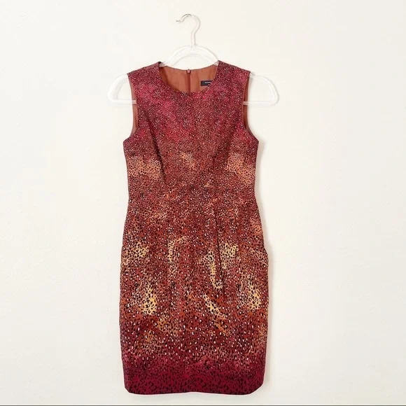 Nanette Lepore Women's Firefly Satin Mini Dress Cocktail Pockets Sleeveless 0 - Picture 2 of 7